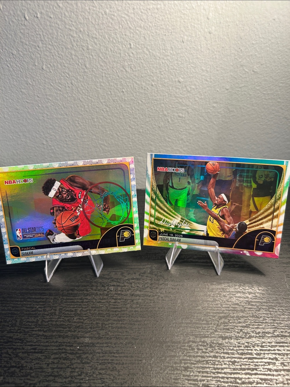 NBA Hoops Pascal Siakam Holographic set holo highlights all star Indiana Pacers